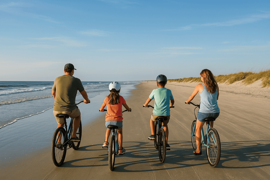 Adult bike sizing tips for Seabrook Island bike rentals
